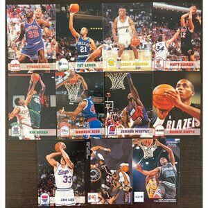 1994 Sky Box NBA Hoops Lot Of 11 National Basketball Association Cards NBA